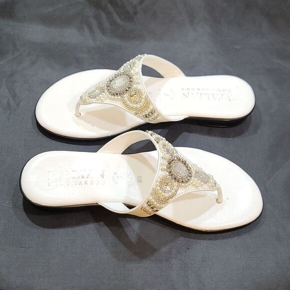BRAND NEW ITALIAN SHOEMAKERS WOMEN'S MYSTIFY THONG SANDAL - Picture 7 of 16
